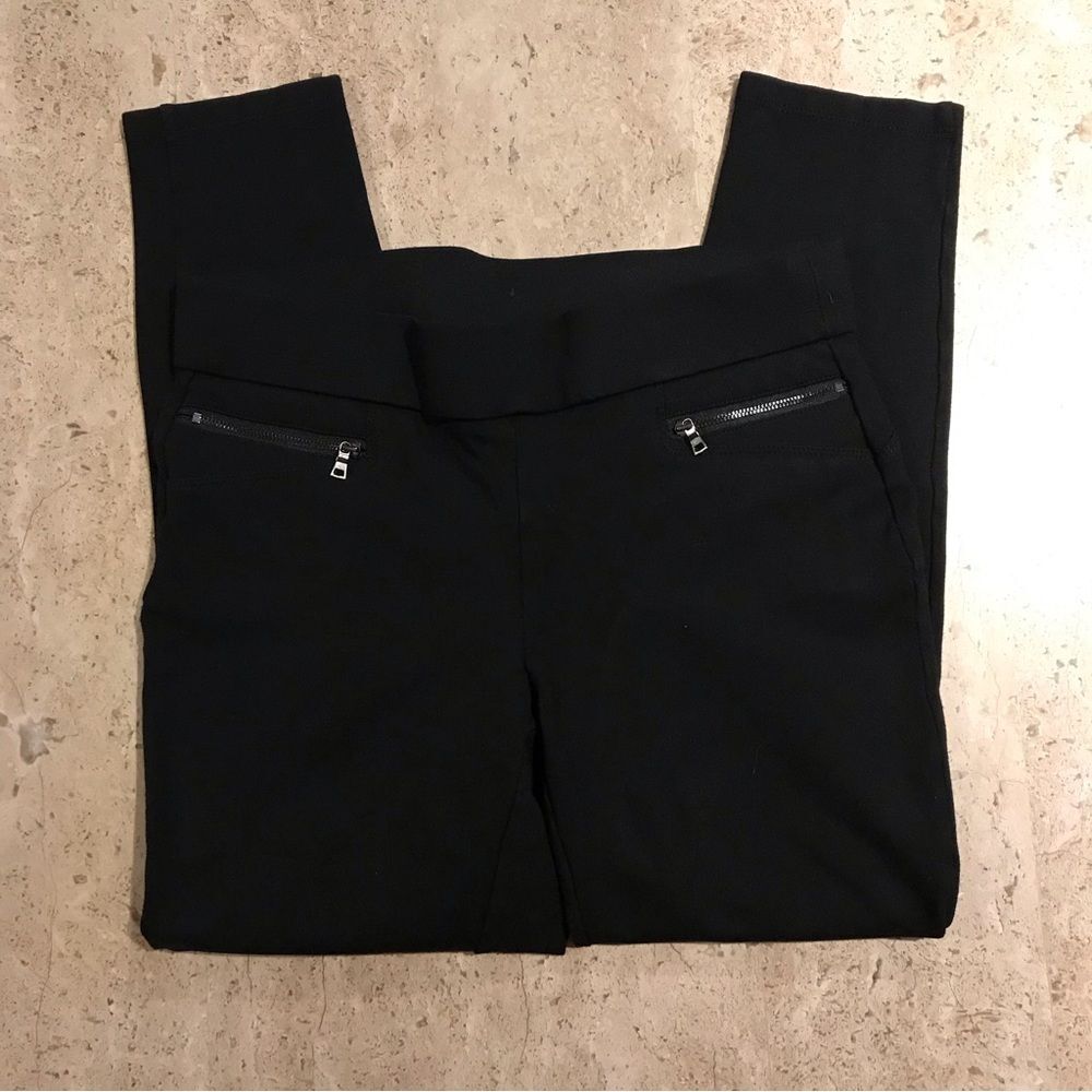 Ann Taylor Black Skinny Dress Pants Size Medium